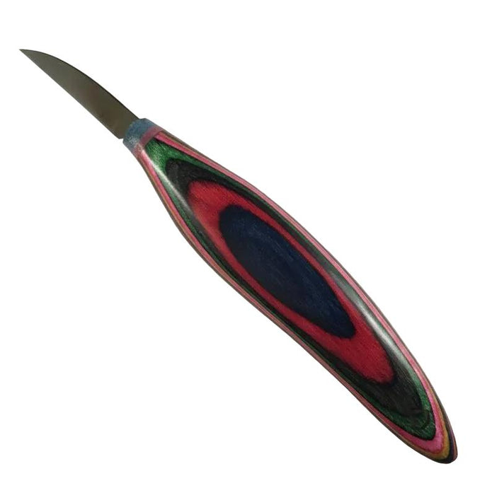 Silvern 1.5" Carvers Knife CRESCENT-Technicolor