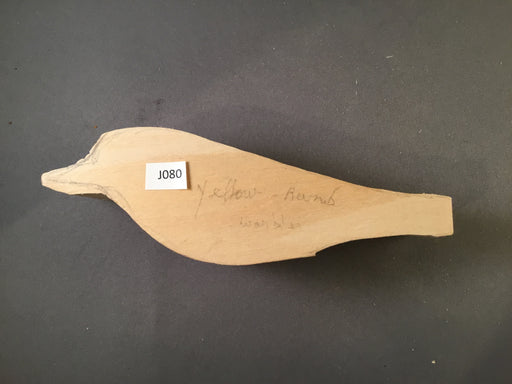 Warbler Cutout- Basswood
