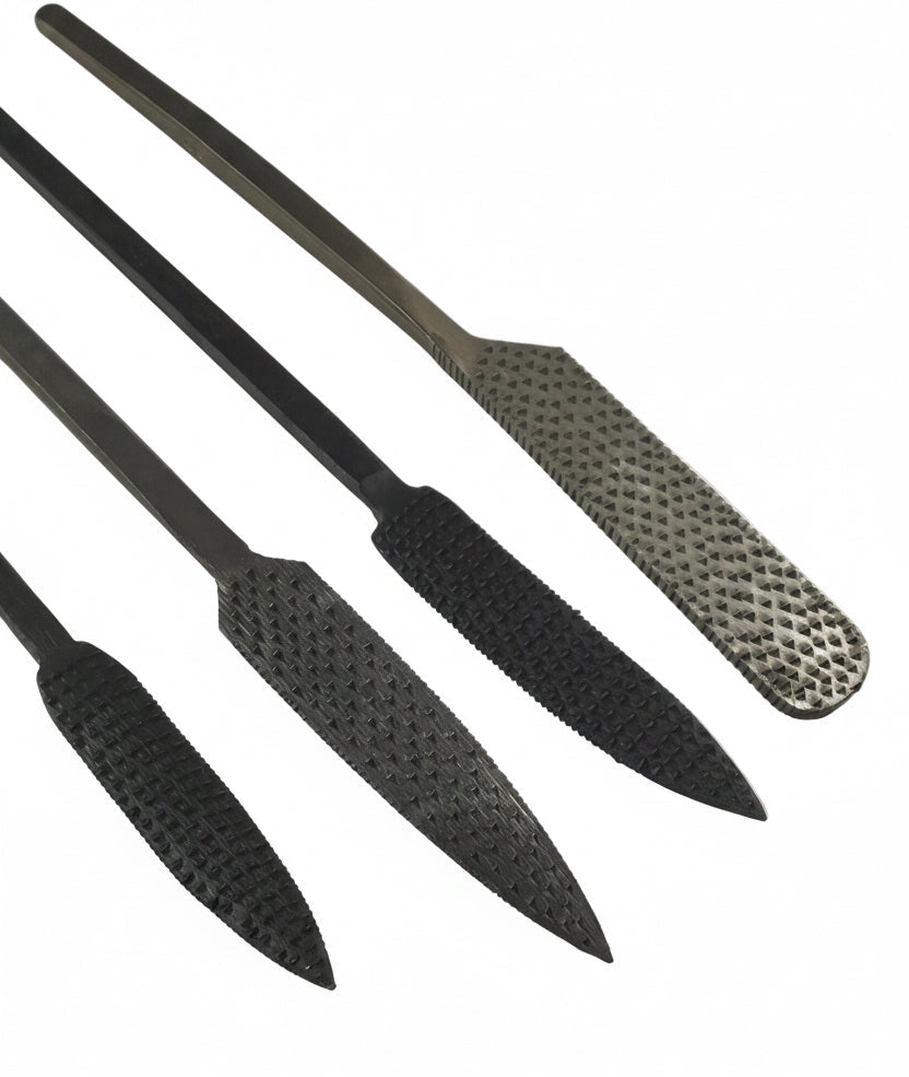 Riffler Rasp 4PC SET — Mountain Woodcarvers