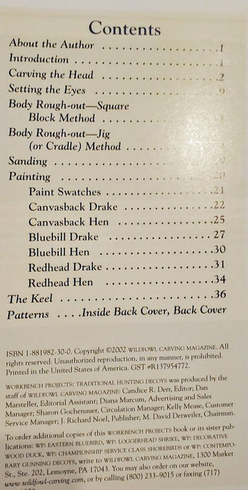 Traditional Hunting Decoys-Costilow-2002