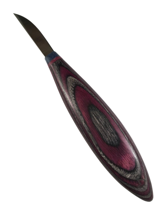 Silvern 1.75" Carvers Knife OVAL-Purple