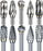 10 Pcs Carbide Burr Set 1/8" Shank