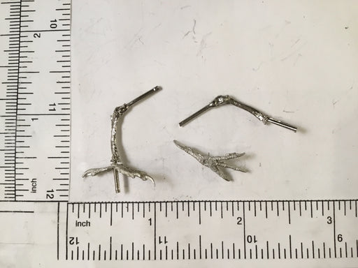 Bird FEET-Two Part Feet for Songbirds-SMALL