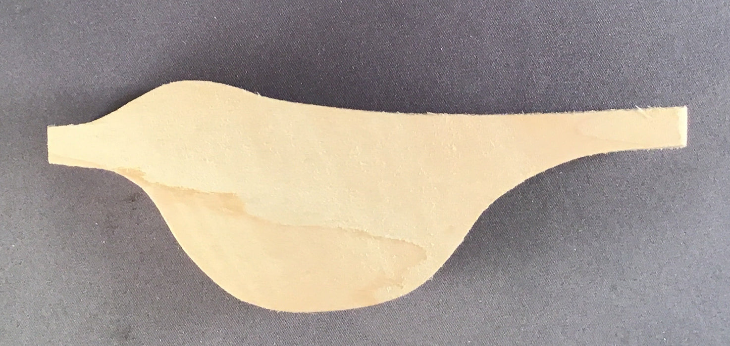 Bluebird Cutout- Basswood