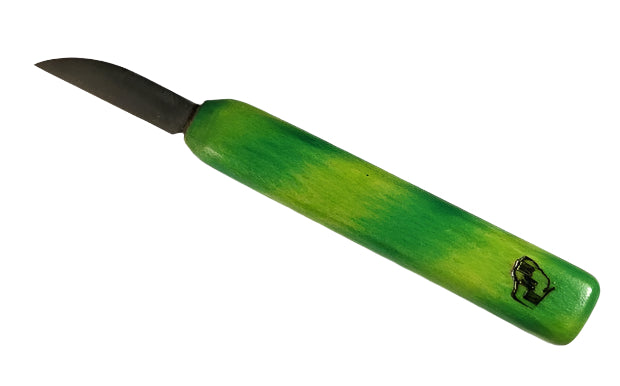 Badger State 2" ROUGHOUT Knife TYE DYE