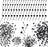 Black Glass Eyes ON WIRE-2mm 3mm 4mm 5mm-(40 PAIR) Small Mammals & Songbirds