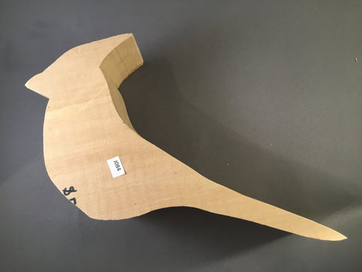 Blue Jay Cutout- Basswood