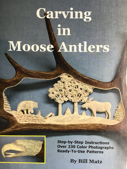 Carving in Moose Antlers _ Matz