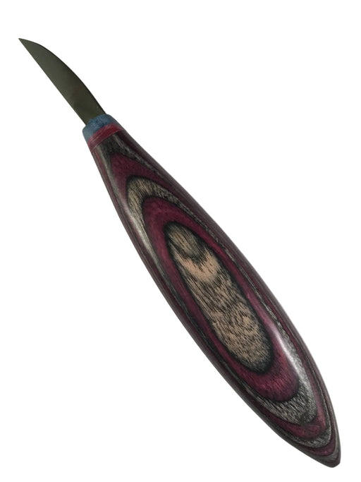 Silvern 1.5" Carvers Knife OVAL-Purple