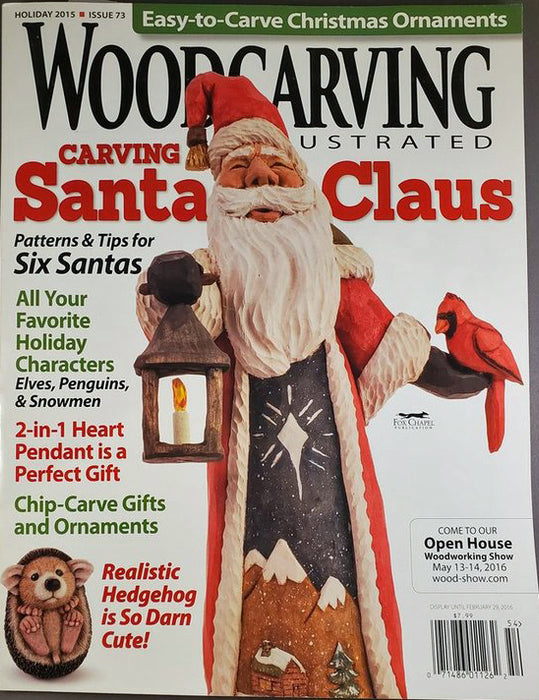 WOODCARVING ILLUSTRATED Magazine Issue #73 Out of Print
