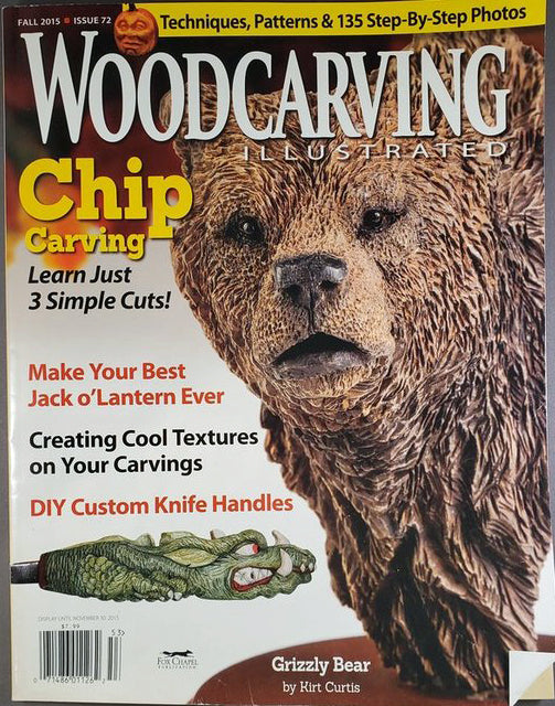 WOODCARVING ILLUSTRATED Magazine Issue #72 Out of Print