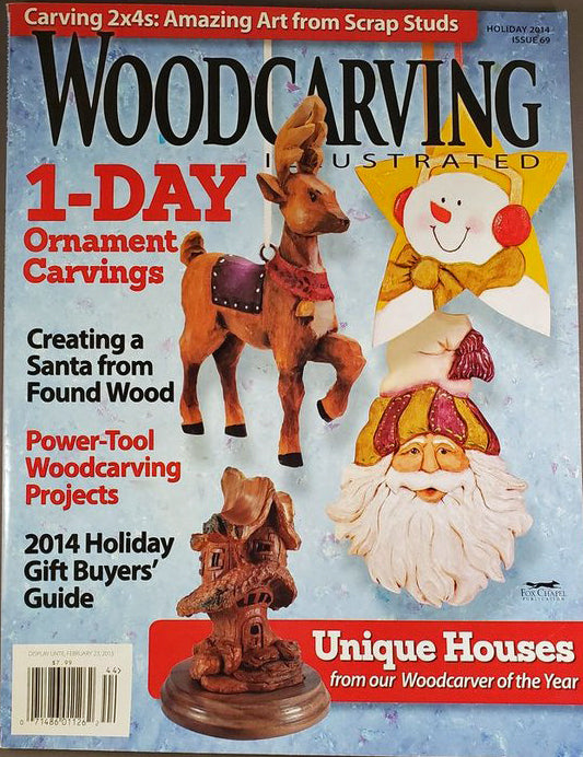 WOODCARVING ILLUSTRATED Magazine Issue #69 Out of Print