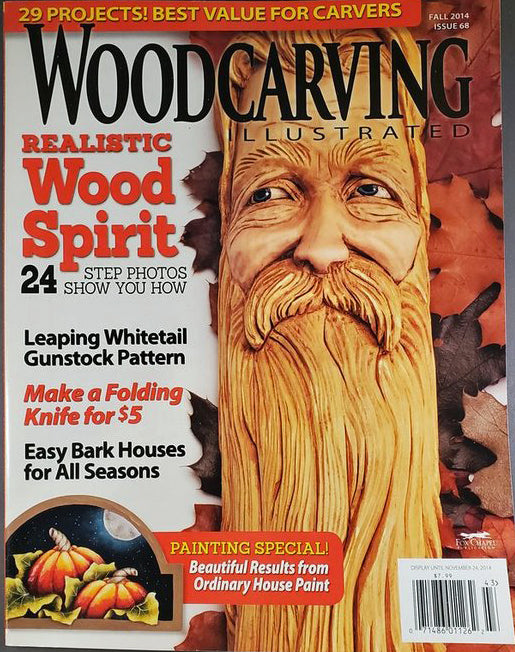 WOODCARVING ILLUSTRATED Magazine Issue #68 Out of Print