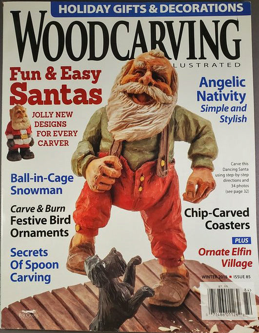 WOODCARVING ILLUSTRATED Magazine Issue #85 Out of Print