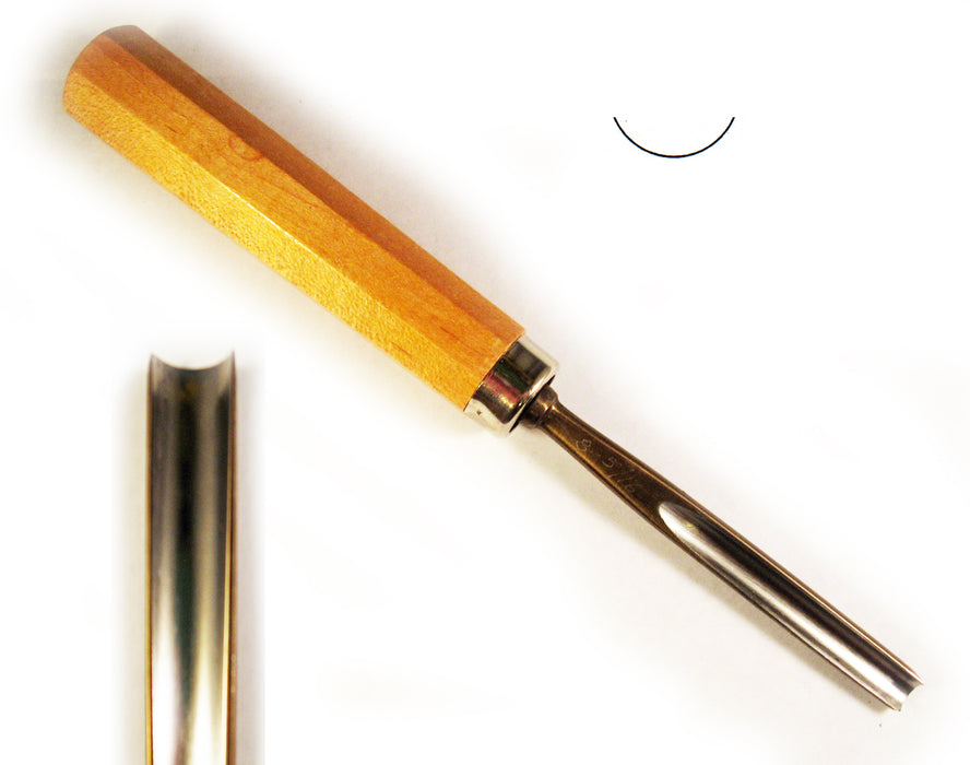 PRO Mallet #8 Deep Gouge 3/8