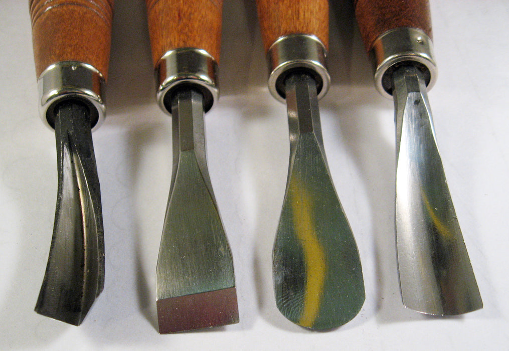 Stubby 4pc Carving Set