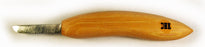 Deep Holler Carving Knife- 2"- FLAT GRIND-A HANDLE-UPSWEEP