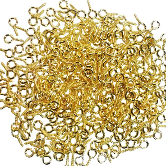 Eyescrews Tiny -PRO PACK 300pcs- Brass Color