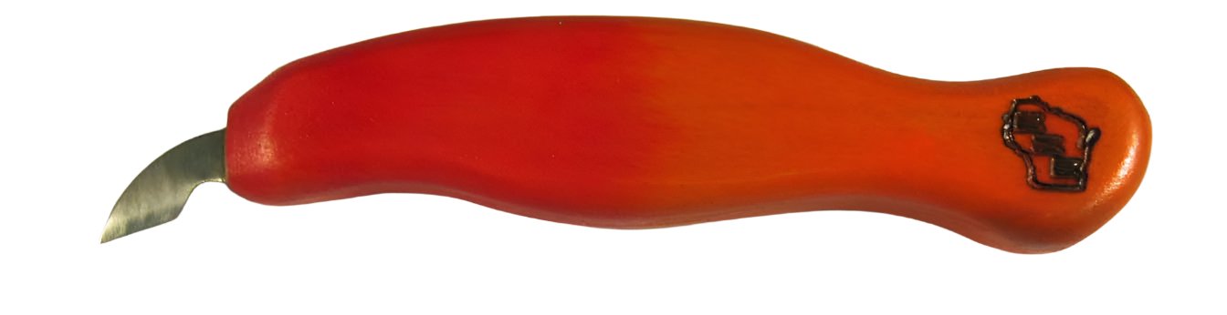 Badger State Chip Knife MINI Gripper TYE DYE