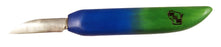 Badger State 2" ROUGHOUT Knife TYE DYE