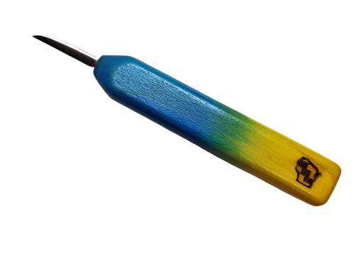 Badger State 1-1/2" DETAIL Knife TYE DYE