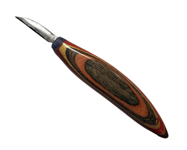 Silvern 1.5" Carvers Knife CRESCENT-Brown