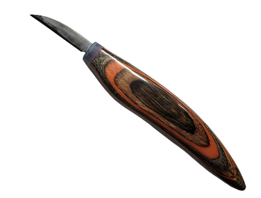 Silvern 1.5" Carvers Knife CRESCENT-Brown