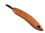Deep Holler Carving Knife- 1.25"- FLAT GRIND-A HANDLE