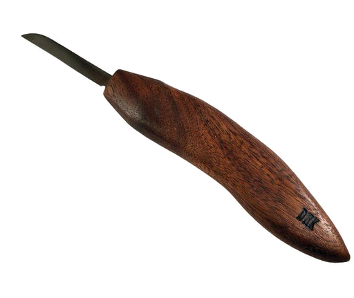 Deep Holler Carving Knife- 2"- FLAT GRIND-A HANDLE