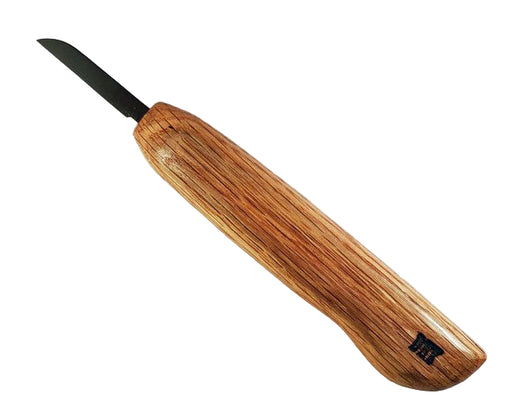 Deep Holler Carving Knife- 1.75"- FLAT GRIND-STANDARD HANDLE