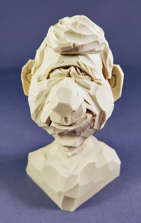 Thurston Caricature Study HEAD Casting