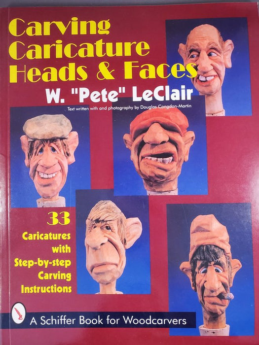 Carving Caricature Heads & Faces-LeClair