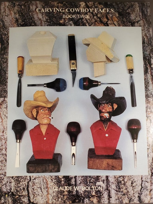 Carving Cowboy Faces Book 2-Bolton