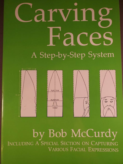 Carving Faces-McCurdy-Autographed/Personalized