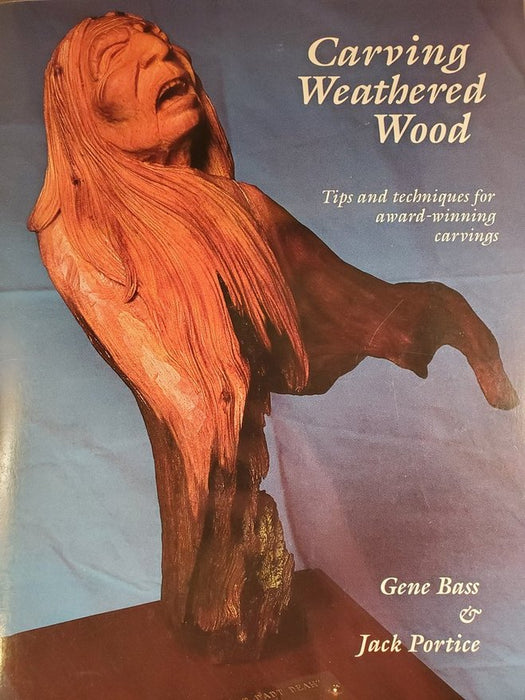 carving Weathered Wood-Portice-Autographed/Personalized