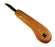 Deep Holler Carving Knife- 1.25"- FLAT GRIND-PISTOL GRIP