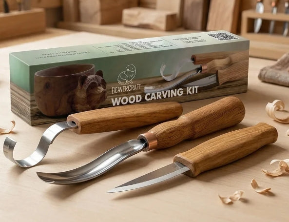 Spoon Carving Set with Gouge