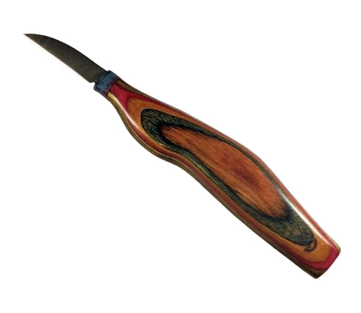 Silvern 1.5" Carvers Knife FINGER-Brown