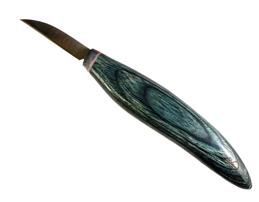 Silvern 1.75" Carvers Knife CRESCENT-Blue