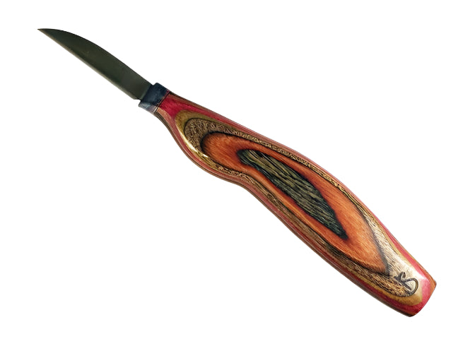 Silvern 1.75" Carvers Knife FINGER-Brown