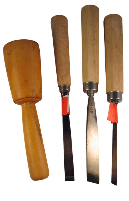 3 pc Mallet RELIEF Set- SALE (WC196)