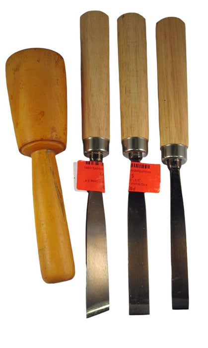 3 pc Mallet RELIEF Set- SALE (WC198)