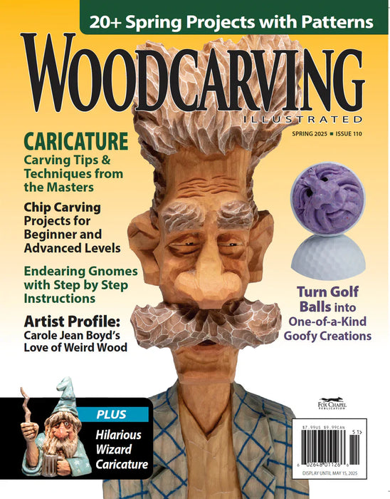 Woodcarving Illustrated Issue 110 Spring 2025