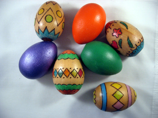 Wooden Egg Art - Griffin*