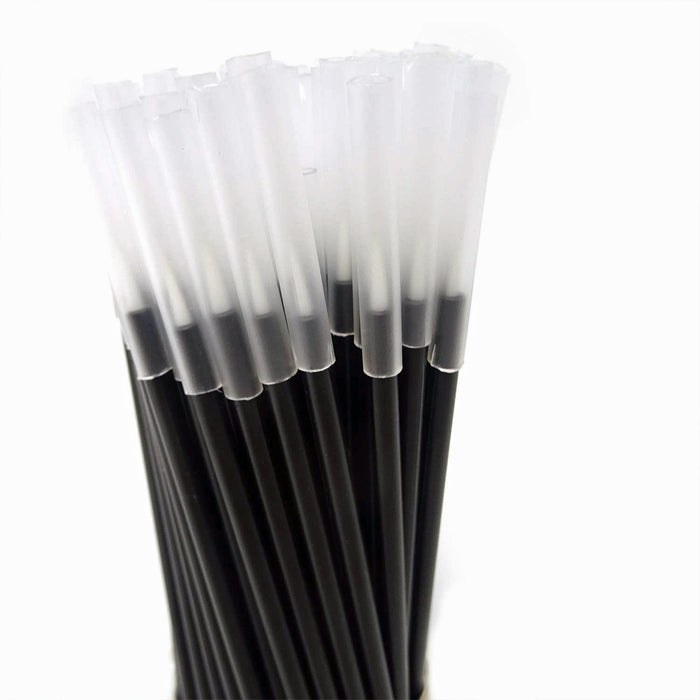 White Fiber Detail Brushes- 20 pack
