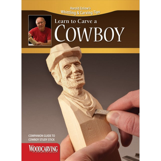 Learn to Carve Faces & Expressions COWBOY - Enlow