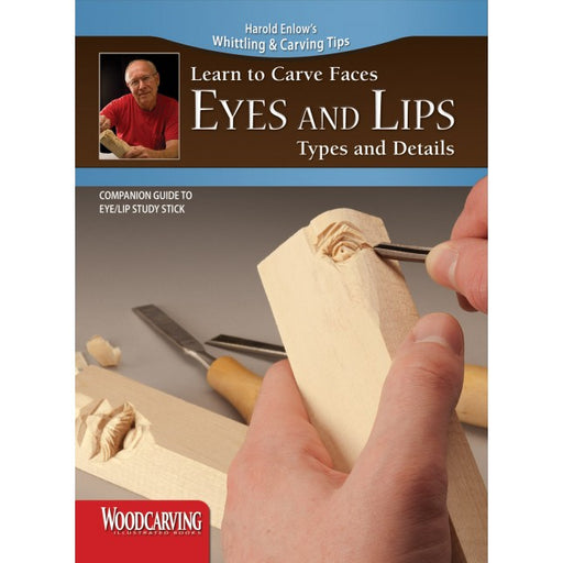 Learn to Carve Faces & Expressions EYES & LIPS - Enlow