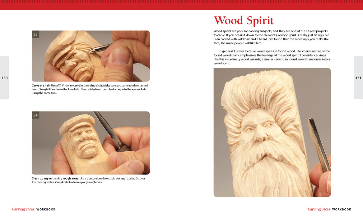 Carving Faces Workbook - Enlow