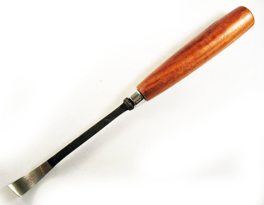 Wood Carving Tool - #2 Skew SHORT BENT
