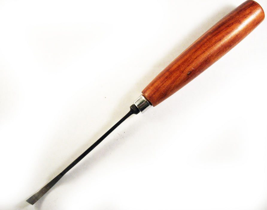 Wood Carving Tool - #2 Skew SHORT BENT